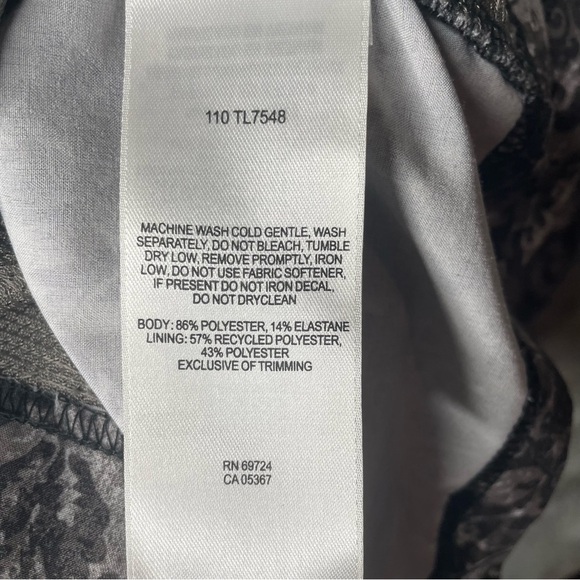 Columbia Titanium Paisley Long Sleeve V-Neck Quarter Zip Hooded Top Pockets L - Picture 7 of 9